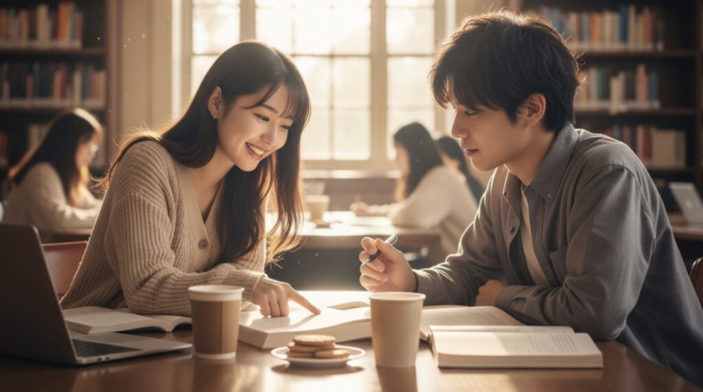 異性と2人で勉強デートは付き合う前に有効