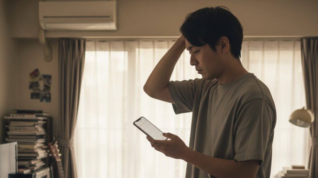 先の予定を決める習慣がない
