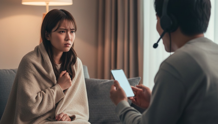 体調不良でも心配してくれないのは脈なし？