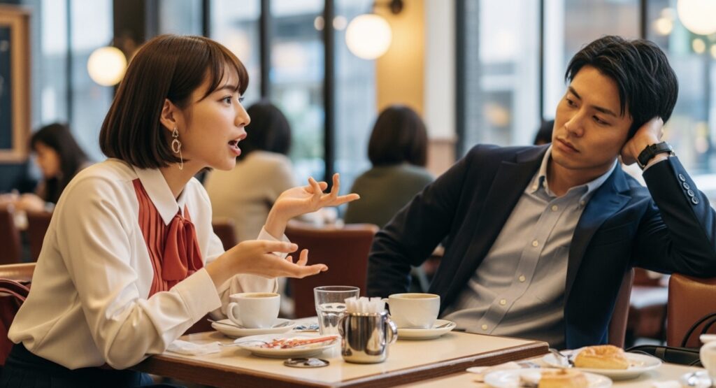 なんなら会話が一方通行で疲れる