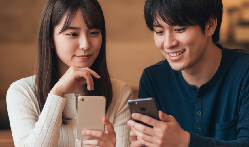 語尾に「笑」は脈なし？男女別の心理を解説