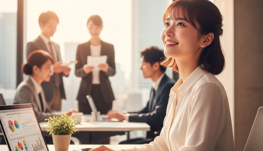 脈なしかも?職場恋愛を成就させるアプローチ方法