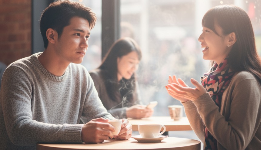 話しかけないのは好意の裏返しかも?脈ありサイン