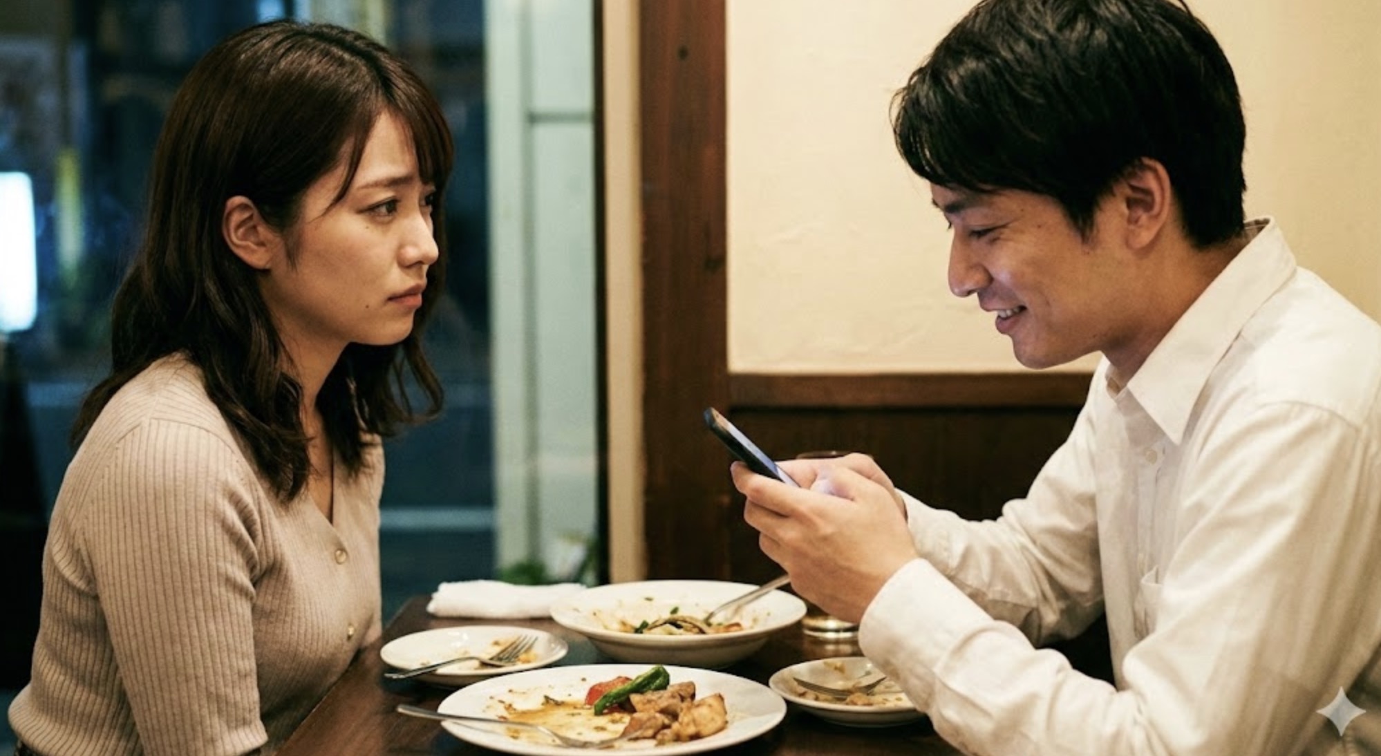 2人で食事に行くけど脈なしな男性が出す3つのサイン｜実は脈ありなパターンも紹介