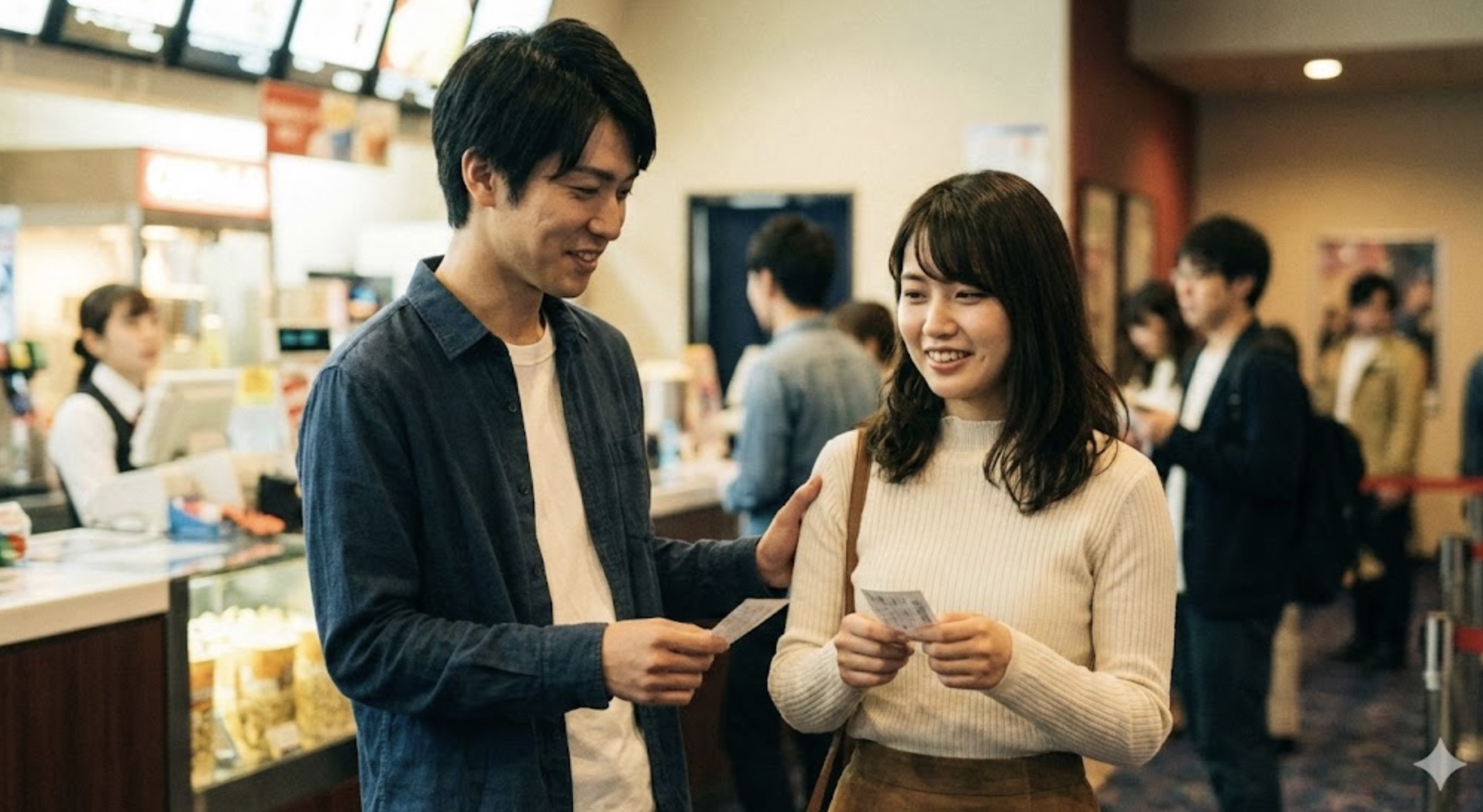 付き合う前の映画デートは脈なし？男性の本音と脈ありサインを解説