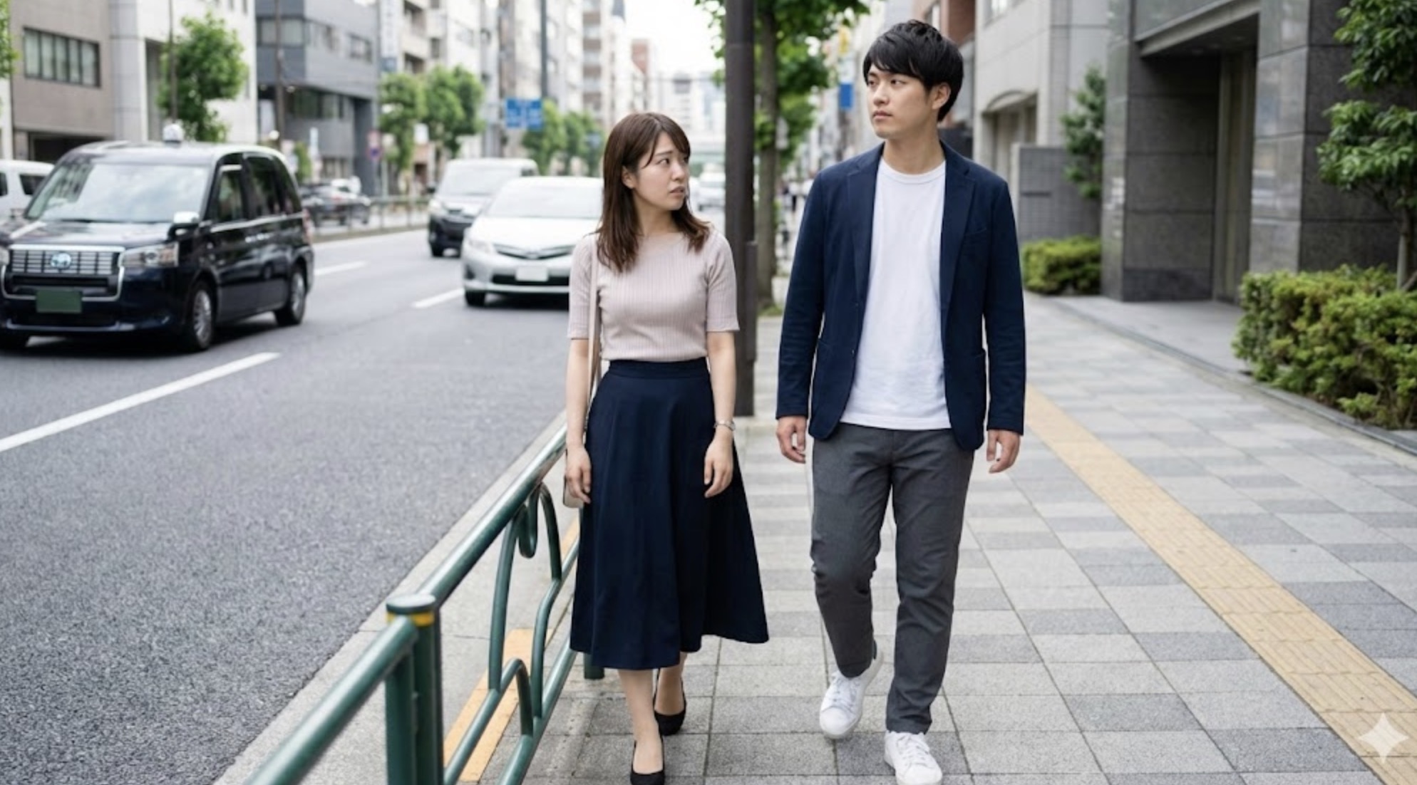 男性が車道側を歩くのは脈なしだから？勘違いしやすい3つの心理とベストな対処法